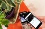 La main d'un ado tient un smartphone au dessus d'un TPE, il utilise Apple Pay pour payer